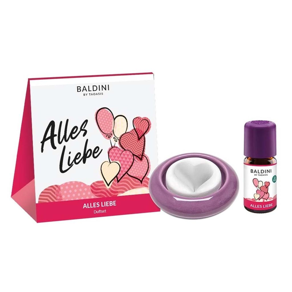 Baldini Alles Liebe Duftset öl & Stein 1 P