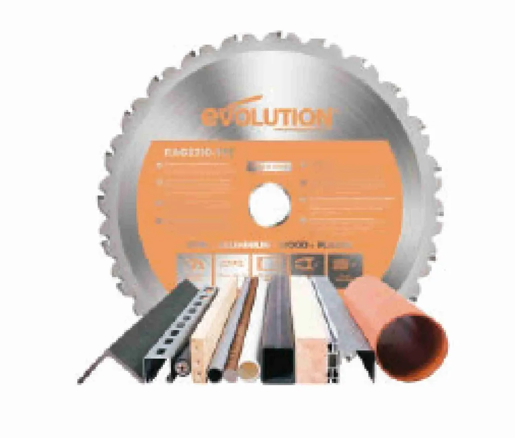 Evolution R255SMS+ Scie à Onglet Radiale Multi-usage 255mm 671255