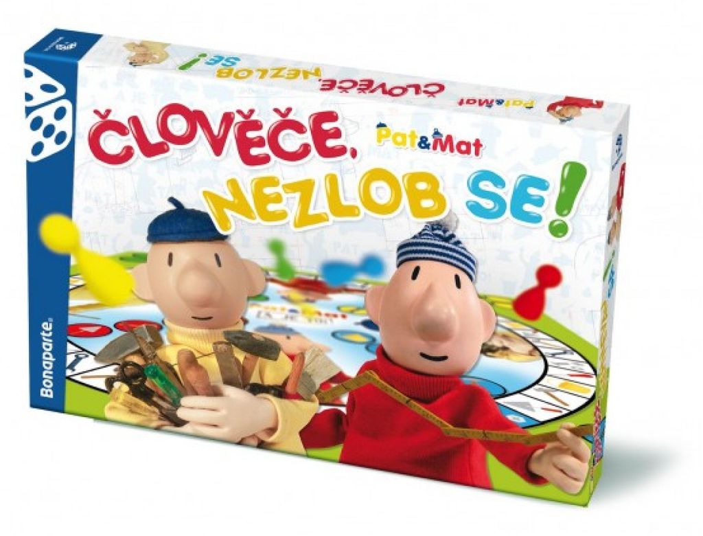 Člověče, nezlob se! Pat a Mat 2v1 spoločenská hra v krabici Obrázok produktu 