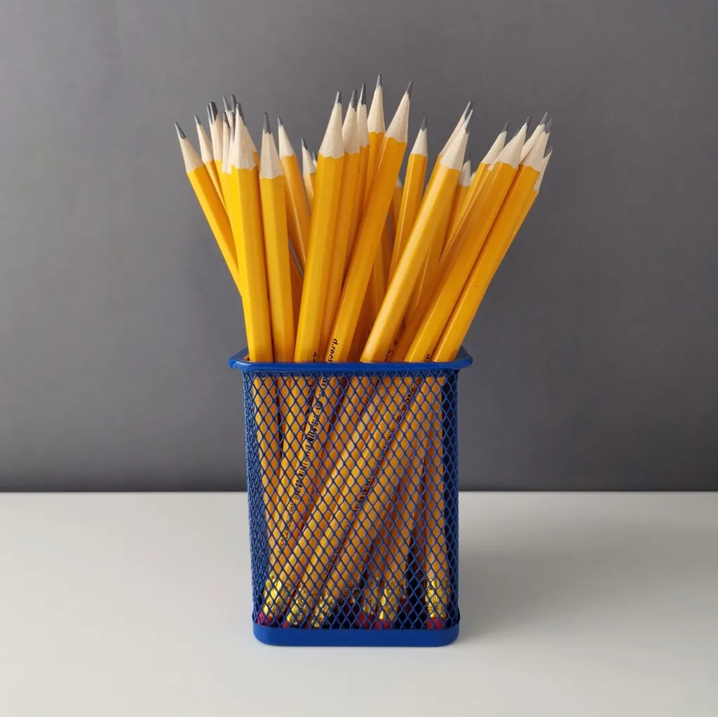 Organizer Penne D.RECT 110851 Metallo Mesh Blu Navy - Offerta Online - 4