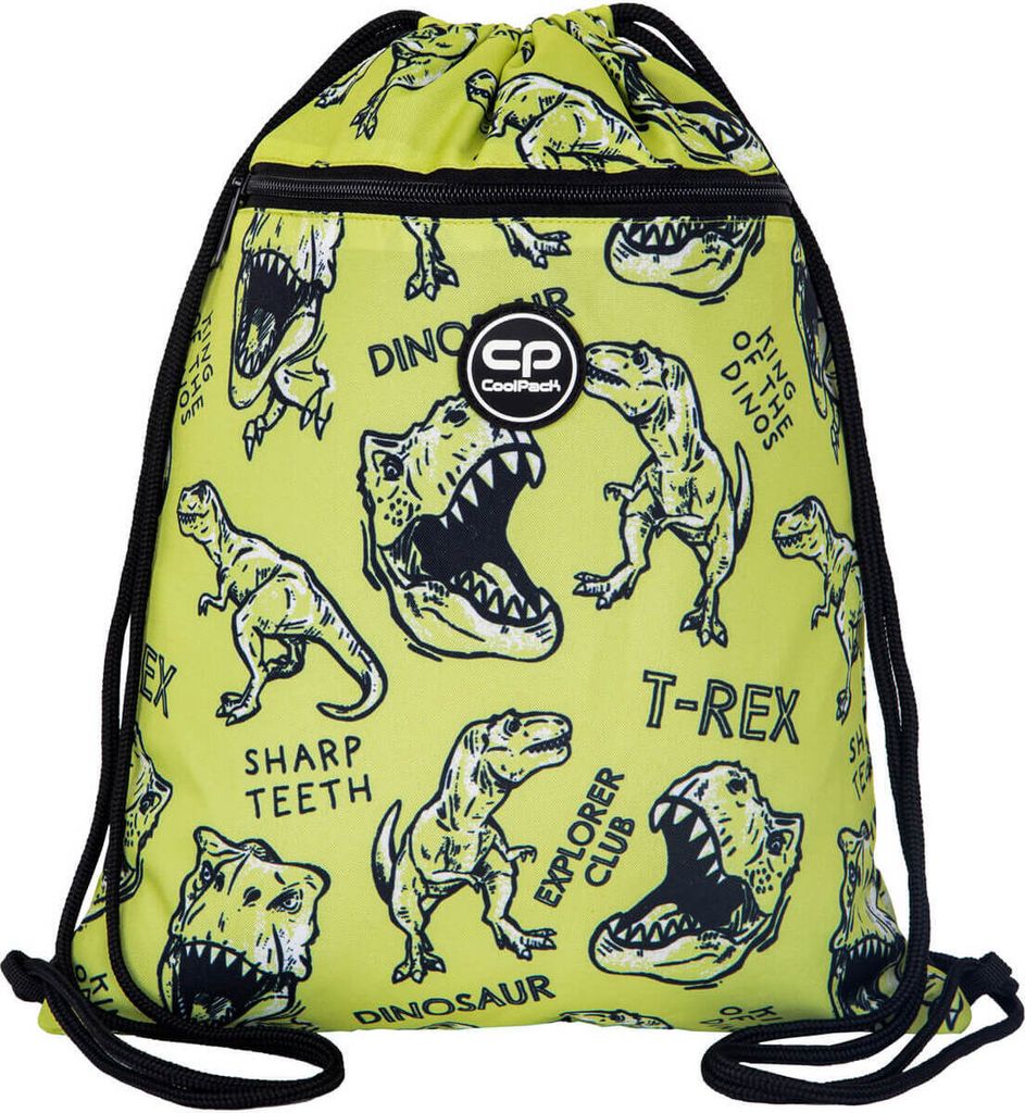COOLPACK Turnbeutel Sportbeutel Vert DINO ADVENTURE