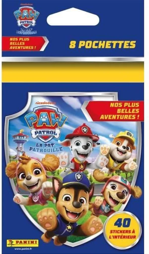Panini Paw Patrol Serie 11: 40 Figurine e 11 Personaggi da Collezione