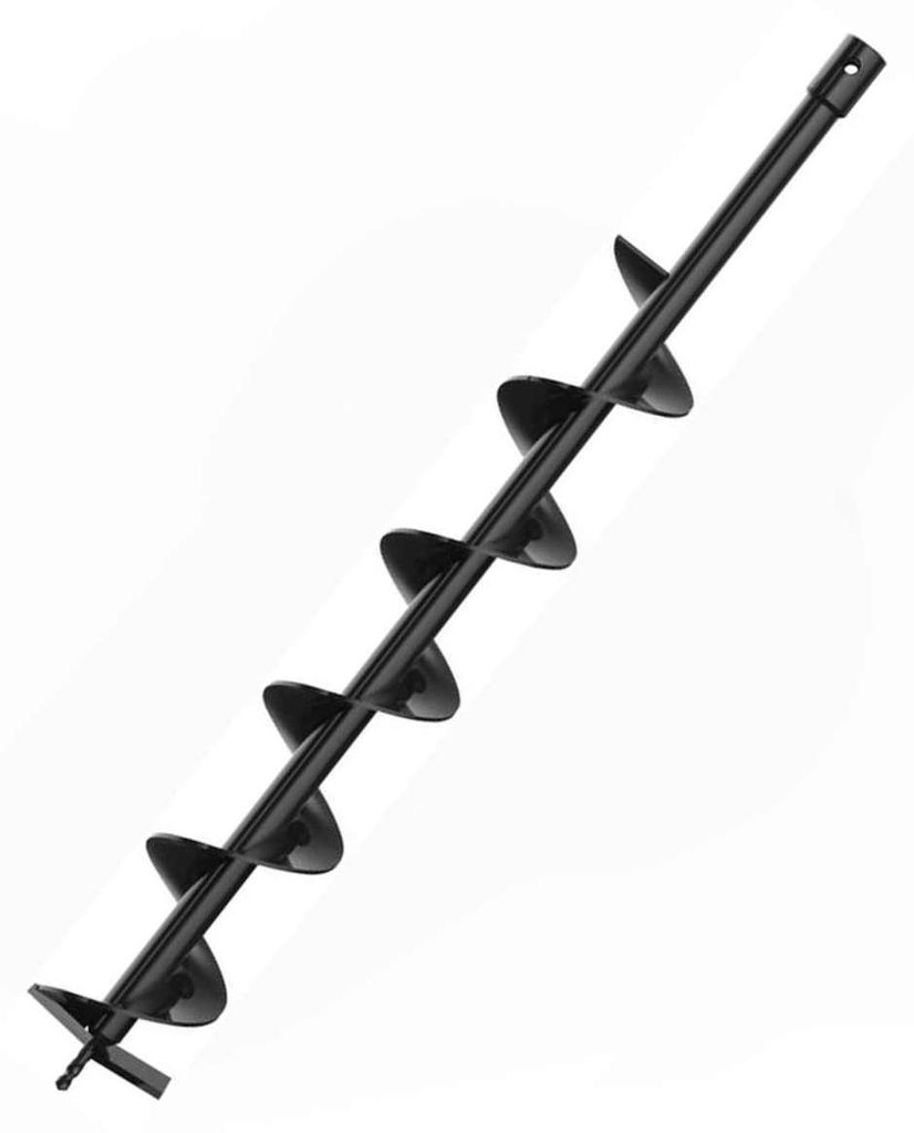 Erdbohrer-Aufsatz 100 mm für Benzin und Akku Geräte: Güde