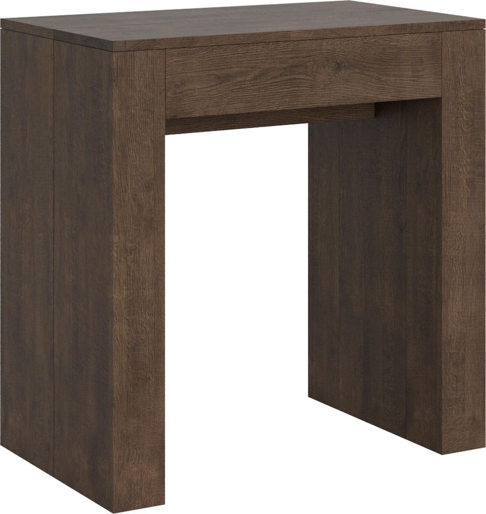 Ausziehbare Konsole 78x47/299 cm Allin Walnuss Produktbild 