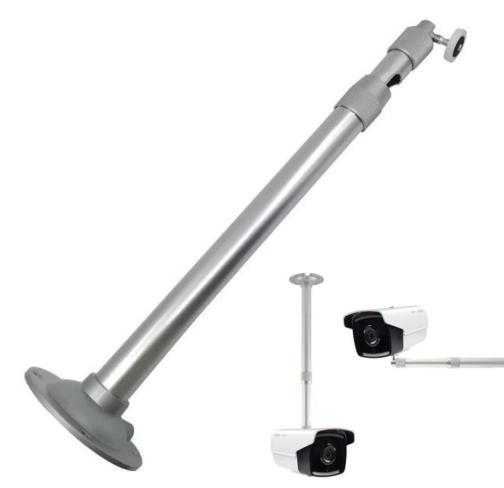 Projektor Deckenhalterung 360° Verstellbar – Aluminium Universal Halterung für Projektor bis 5 kg, 30-60cm, 1/4 Zoll Gewinde