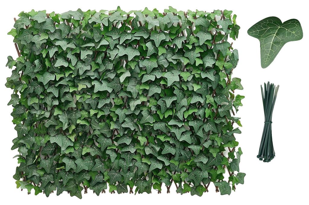 VEVOR, Seto artificial de 63,5 x 320 cm, panel vegetal, Imagen del producto 