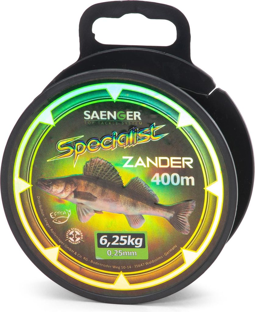Saenger Specialist Zander 400m / 0,30mm / 8,20kg Produktbild 