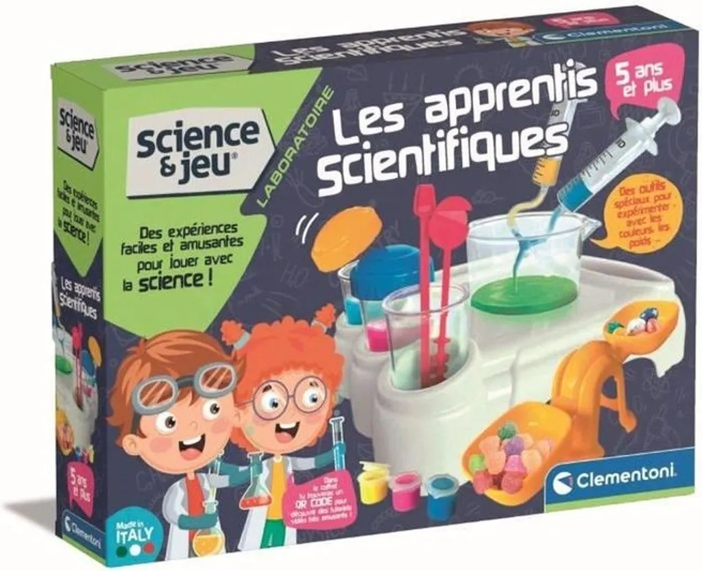 Coffret Expériences Scientifiques Laboratory Clementoni Multicolore