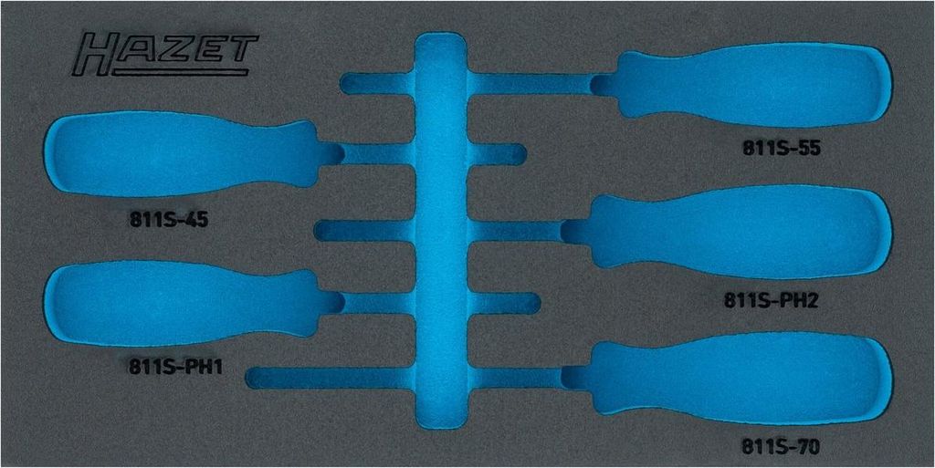 Hazet 2-Komponenten Weichschaumeinlage 163-264LN, (LxB) 342 x 172 mm