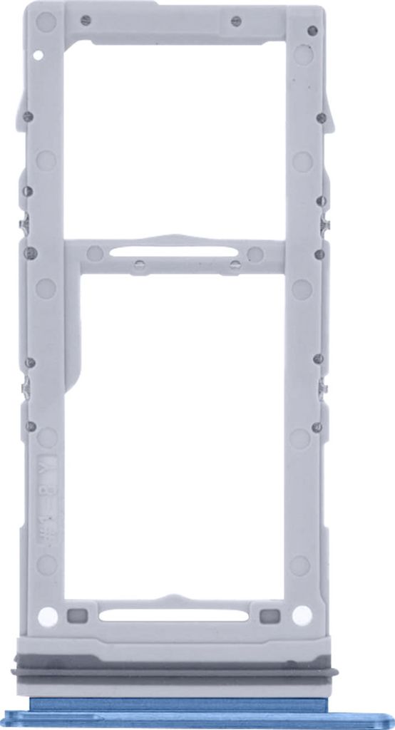 1x SIM + 1x Micro-SD Kartenhalter für Samsung S20 Plus, S20 Ultra – Blau