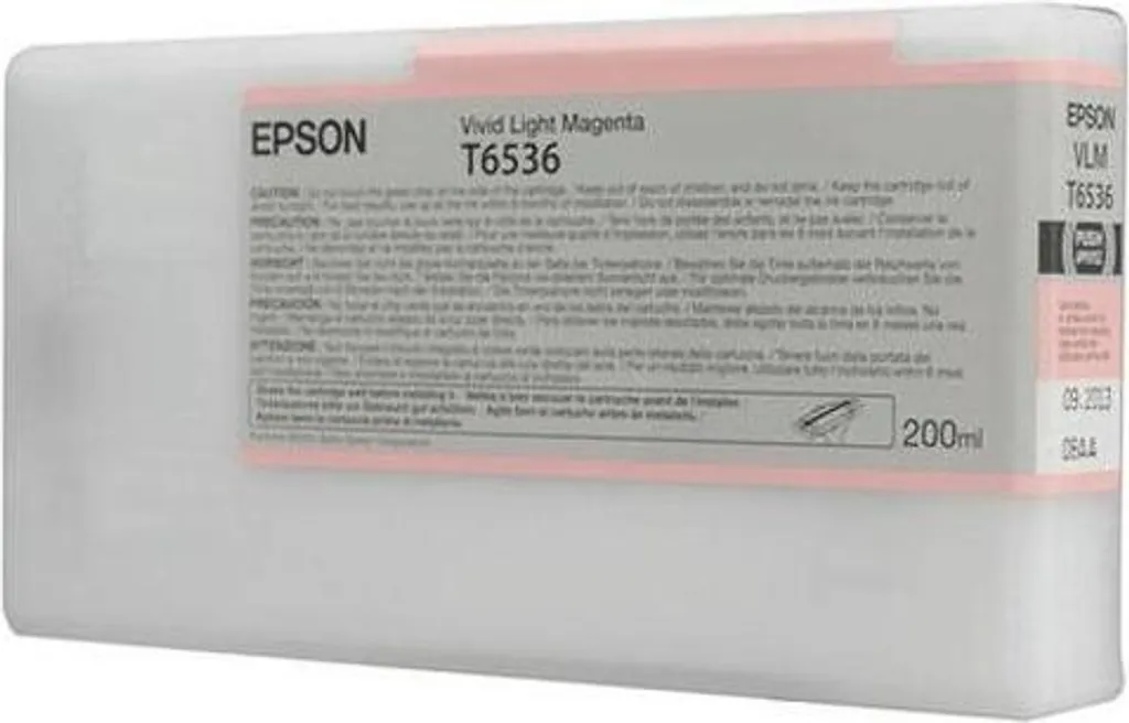 Inchiostro Epson T6536 Vivid Light Magenta 200ml per Stylus Pro 4900