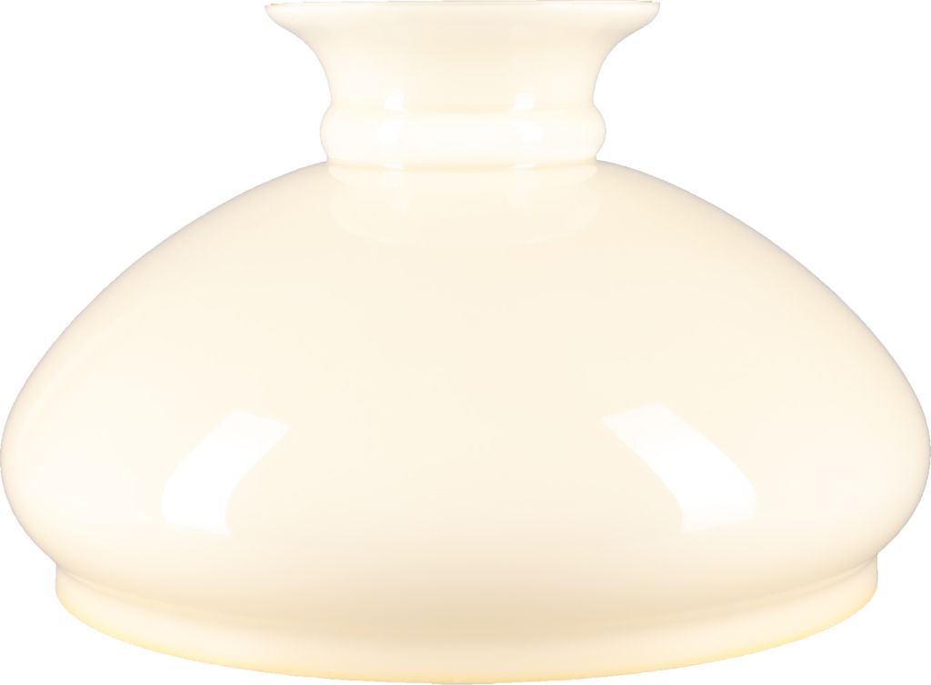 Lampenglas Ersatzglas Beige Petroleumglas Glasschirm Ø 275mm Opalglas