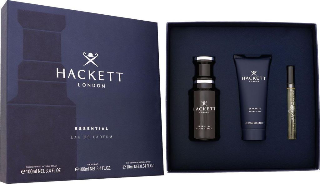 Hackett Essential Set 100 ml Eau de Parfum + 100 ml Shower Produktbild 
