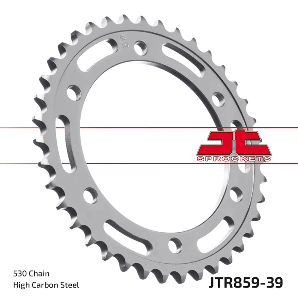 Solution Anti-Usure Couronne 39 Dents 530 SI pour Transmission Moto