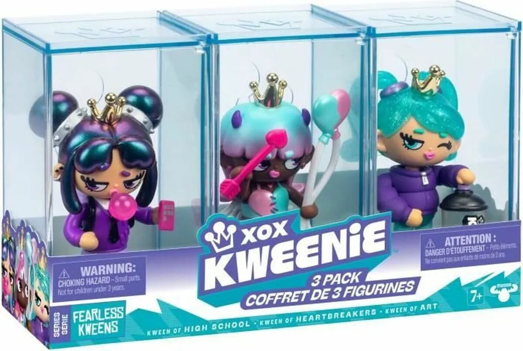 Figurine Articulée XOX KWEENIE Série Fearless 13 cm pour Collection