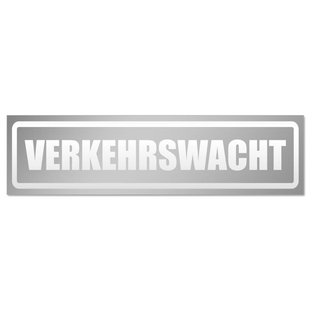 Verkehrswacht invertiert Magnetschild Schild magnetisch