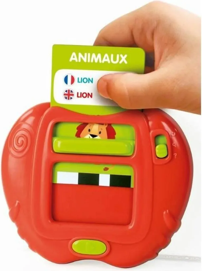 Clementoni Mon premier imagier bilingue 100 mots interactif éducatif