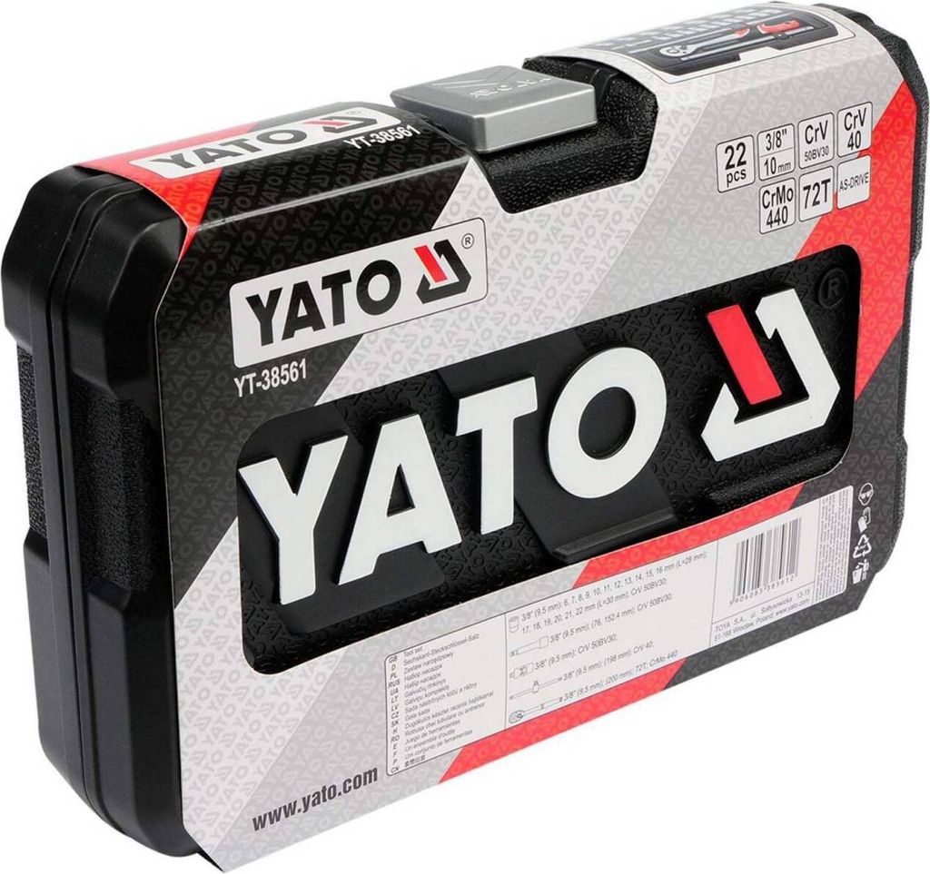 Sada náradia Yato YT-38561 s 22 nástrojmi Obrázok produktu 4