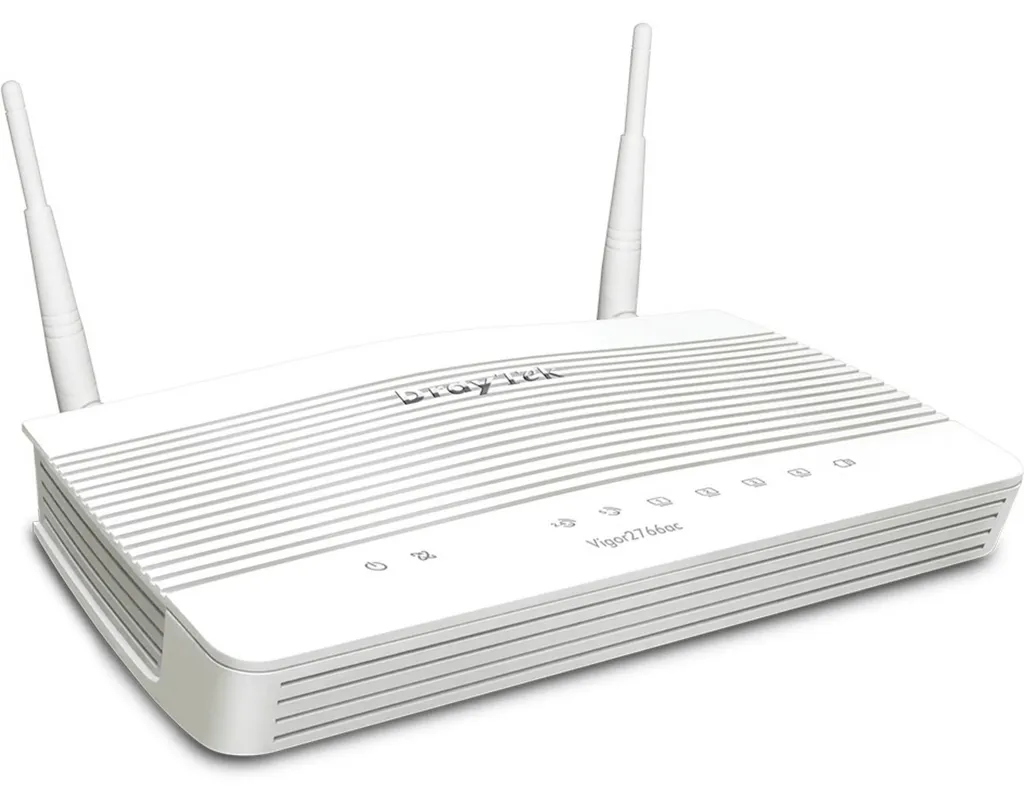 Routeur WiFi AC DrayTek Vigor 2766ac avec G.Fast et Firewall Intégré