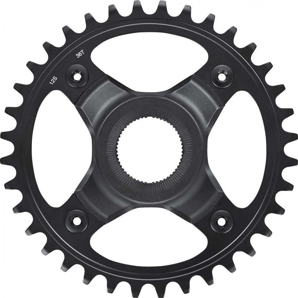 SHIMANO Kettenblatt E-BIKE SYSTEMS SM-CRE70 36Z - robustes E-MTB Antriebsupgr...