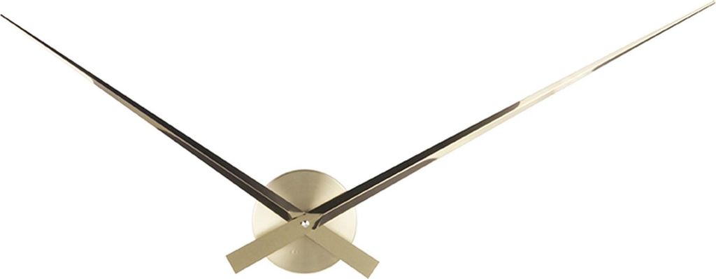Karlsson KA5516GD, Zeď, Hodiny, Kruh, Zlato, AA, 90 cm Obrázek produktu 