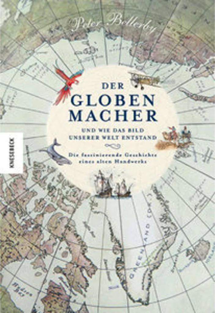 Mappemonde sur socle en bois Der Globenmacher pour bureau et salon