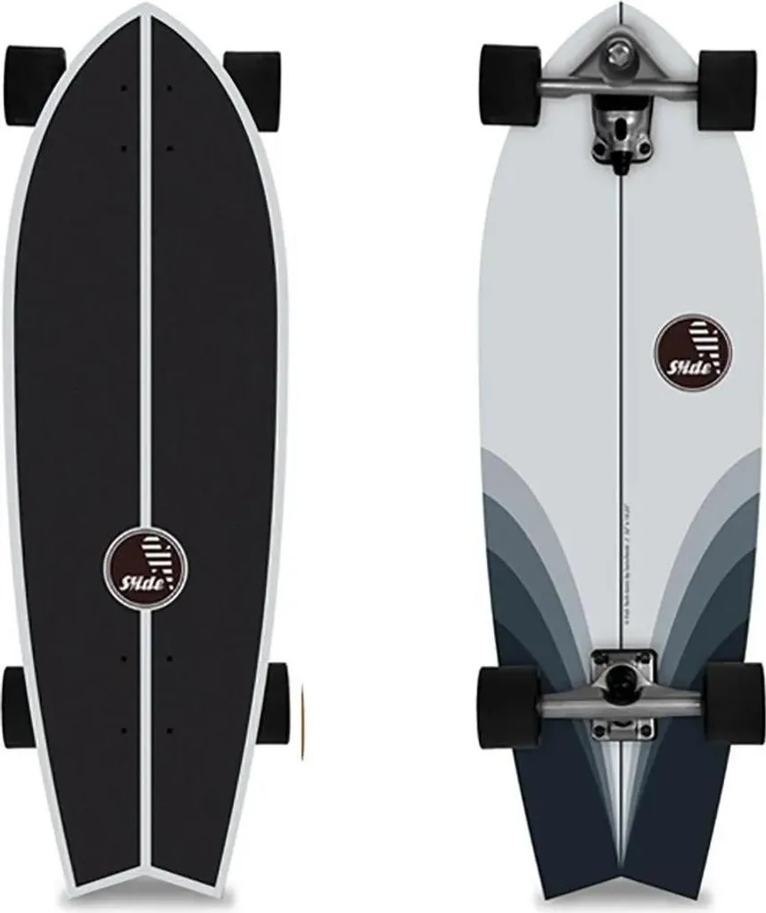 Surfskate 32'' Slide Fish Tech Tonic pour Éviter les Chocs en Ville