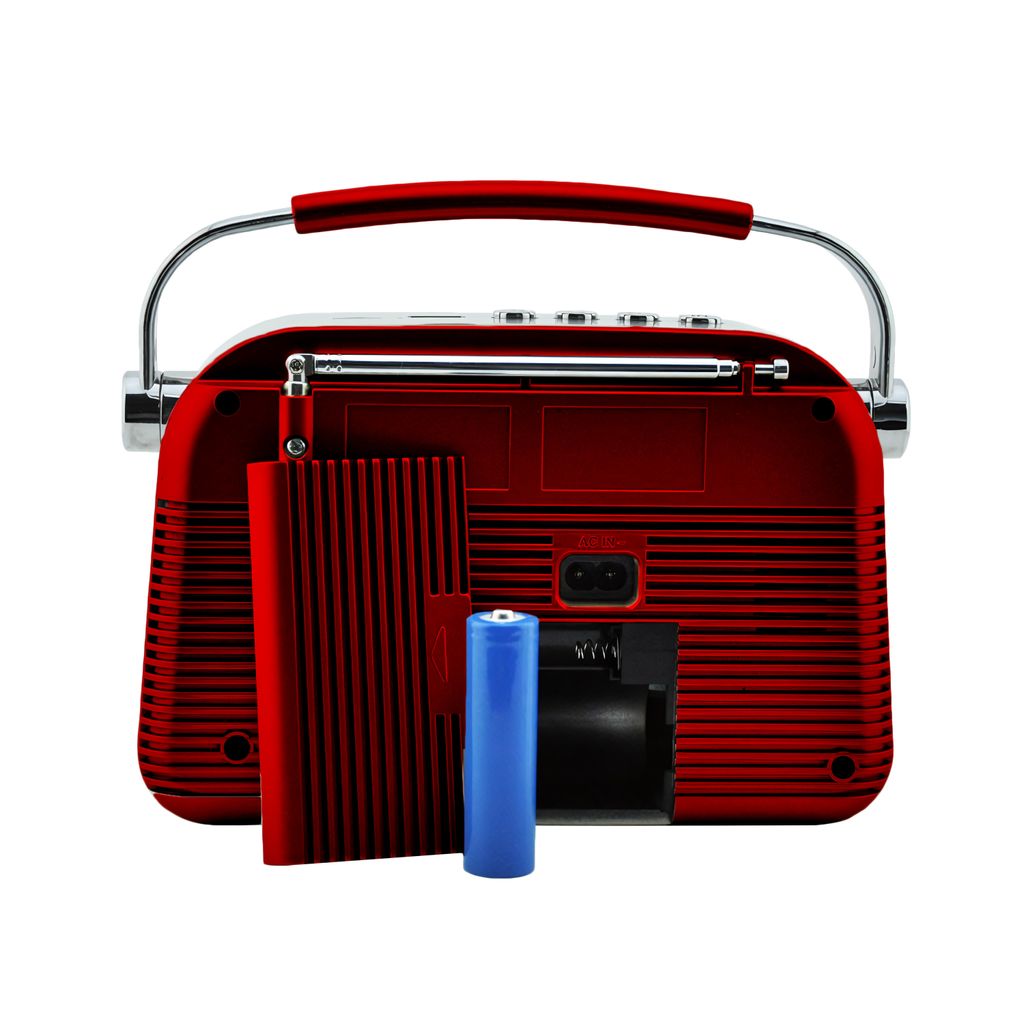 Retro rádio reproduktor Vintage rádio 1200 mAh přenosné FM Obrázek produktu 6