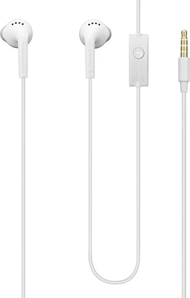 Originale Samsung EHS61 AS Stereo Headset 3,5 mm jack plug cuffie S7 S6 Edge S8 bianco