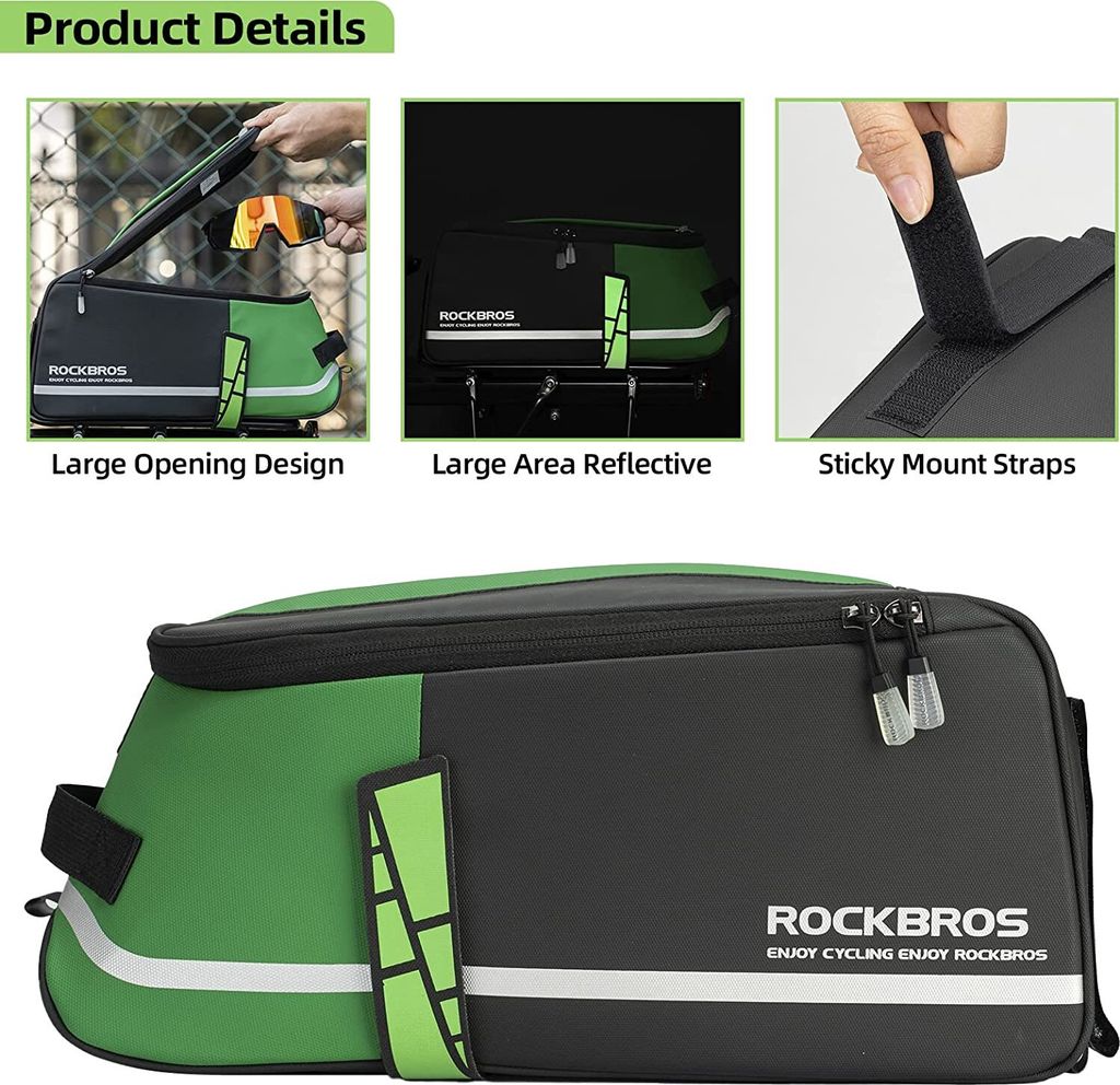 ROCKBROS Fahrrad Gepäckträgertasche Transporttasche Produktbild 5