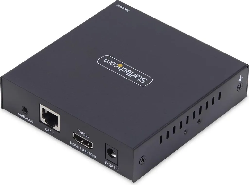 StarTech.com IH2006-HDMI-RX : Récepteur HDMI 4K 60Hz Pro en Métal Noir