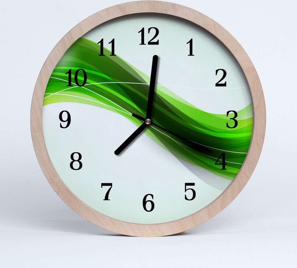 Holzuhr 30fi cm wanduhr - Abstrakte Kunst
