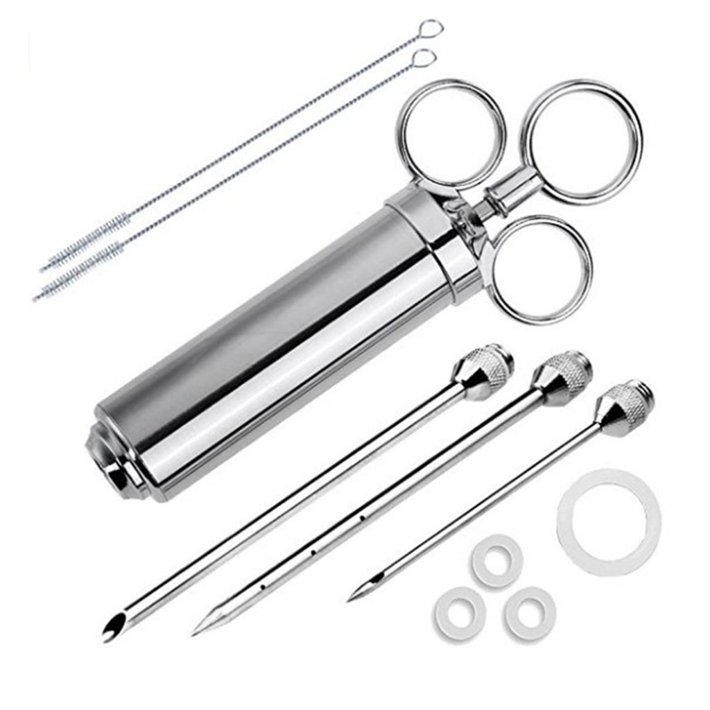 Marinierspritze Grillspritze mit 3 Nadeln,BBQ Produktbild 1