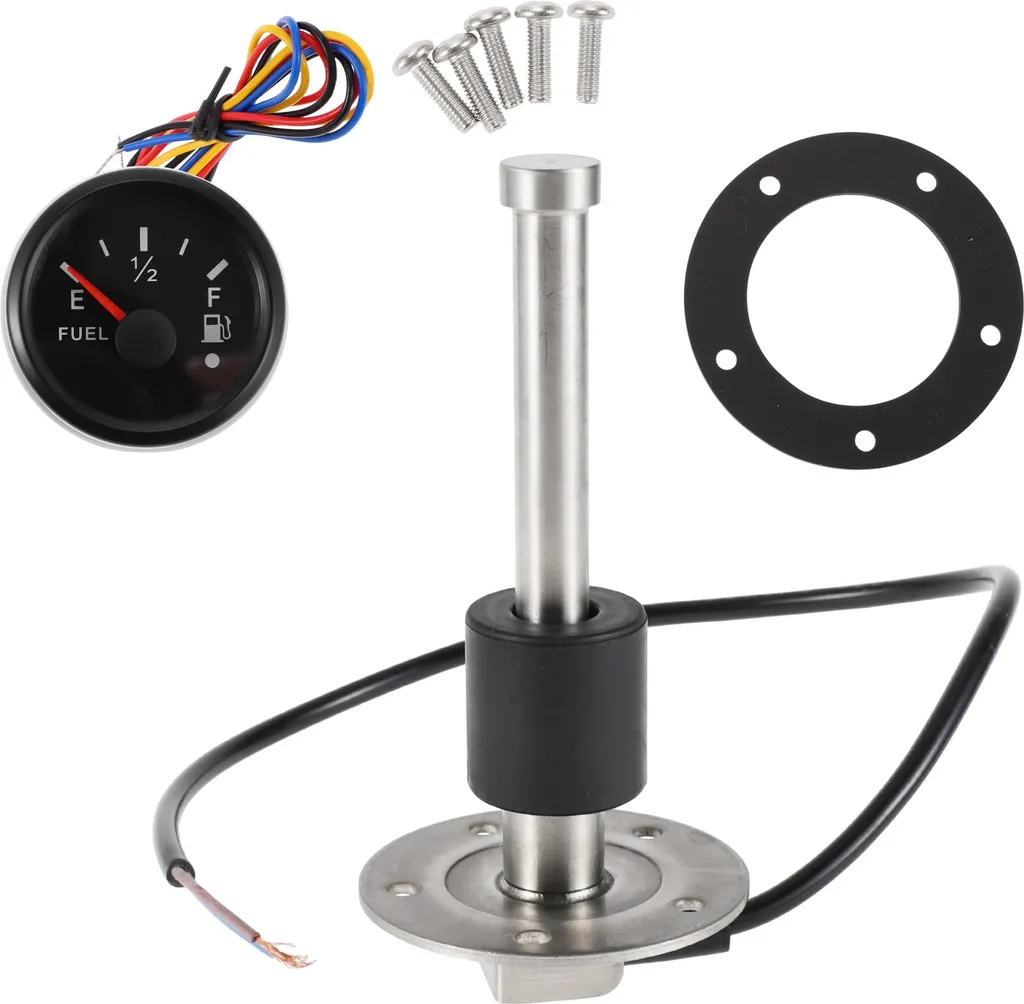 Sonde de Carburant Marine 0-190 Ohm en Métal Inoxydable Longueur 4,92"