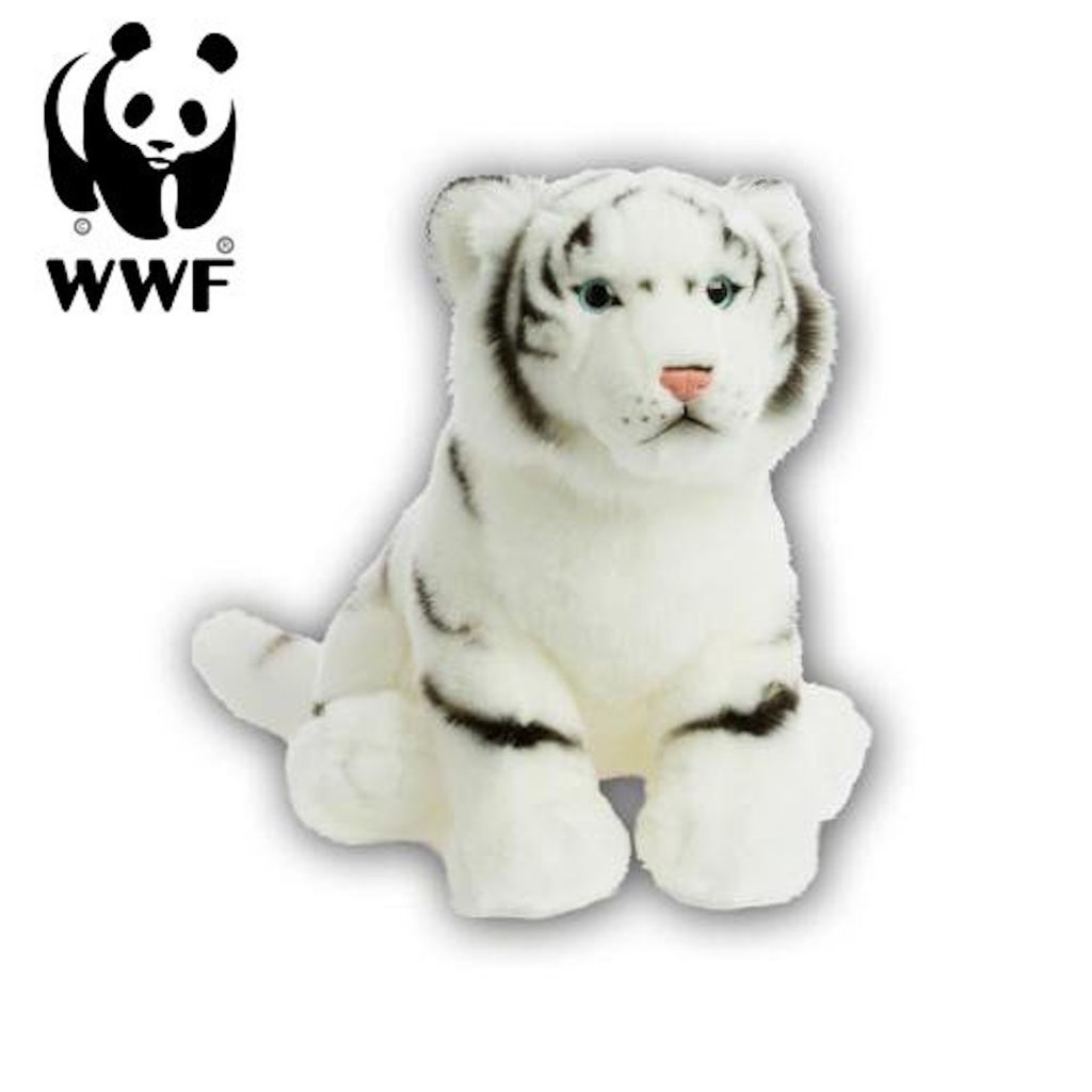 WWF Plüschtier Tigerbaby lebensecht Kuscheltier Stofftier Tiger Raubtier 15cm 