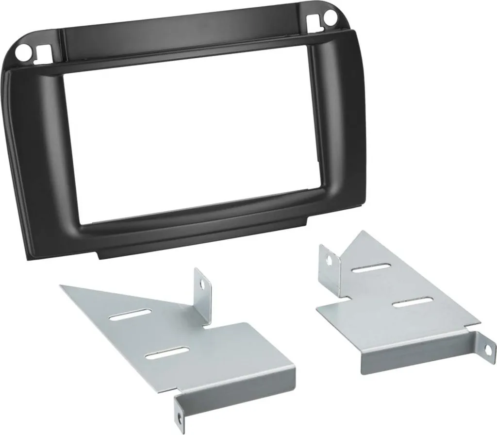 Cadre de montage autoradio Double DIN pour Mercedes Classe S W220 Noir