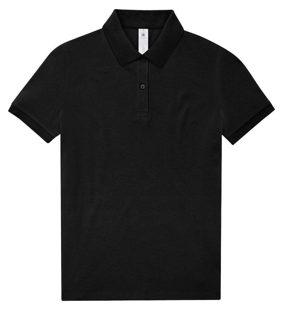 B&C - "My Polo 210" Poloshirt für Damen FK2942 (S) (Schwarz)