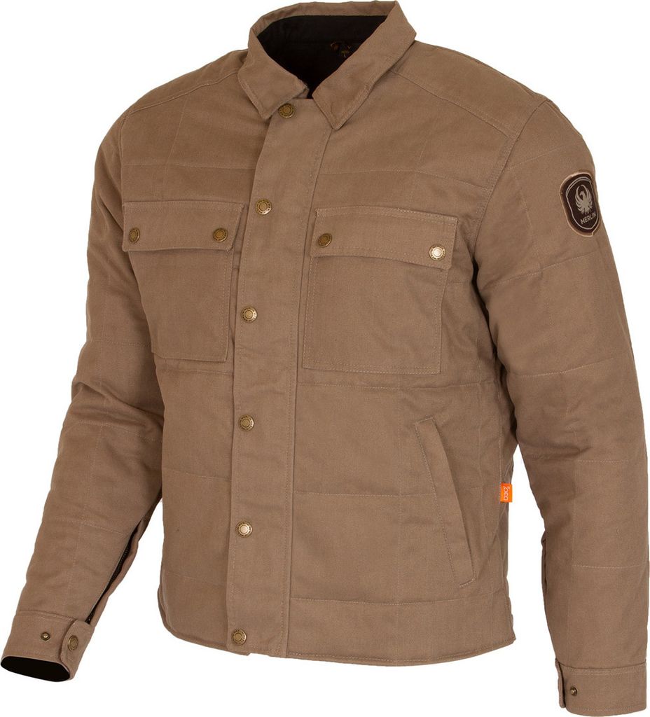 Merlin Codsall Baffle Riding Motorrad Textiljacke, braun, 2XL