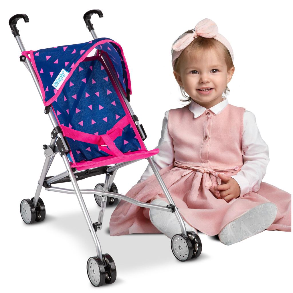 Kinderplay Puppenbuggy KP0290T – Leichter faltbarer Produktbild 