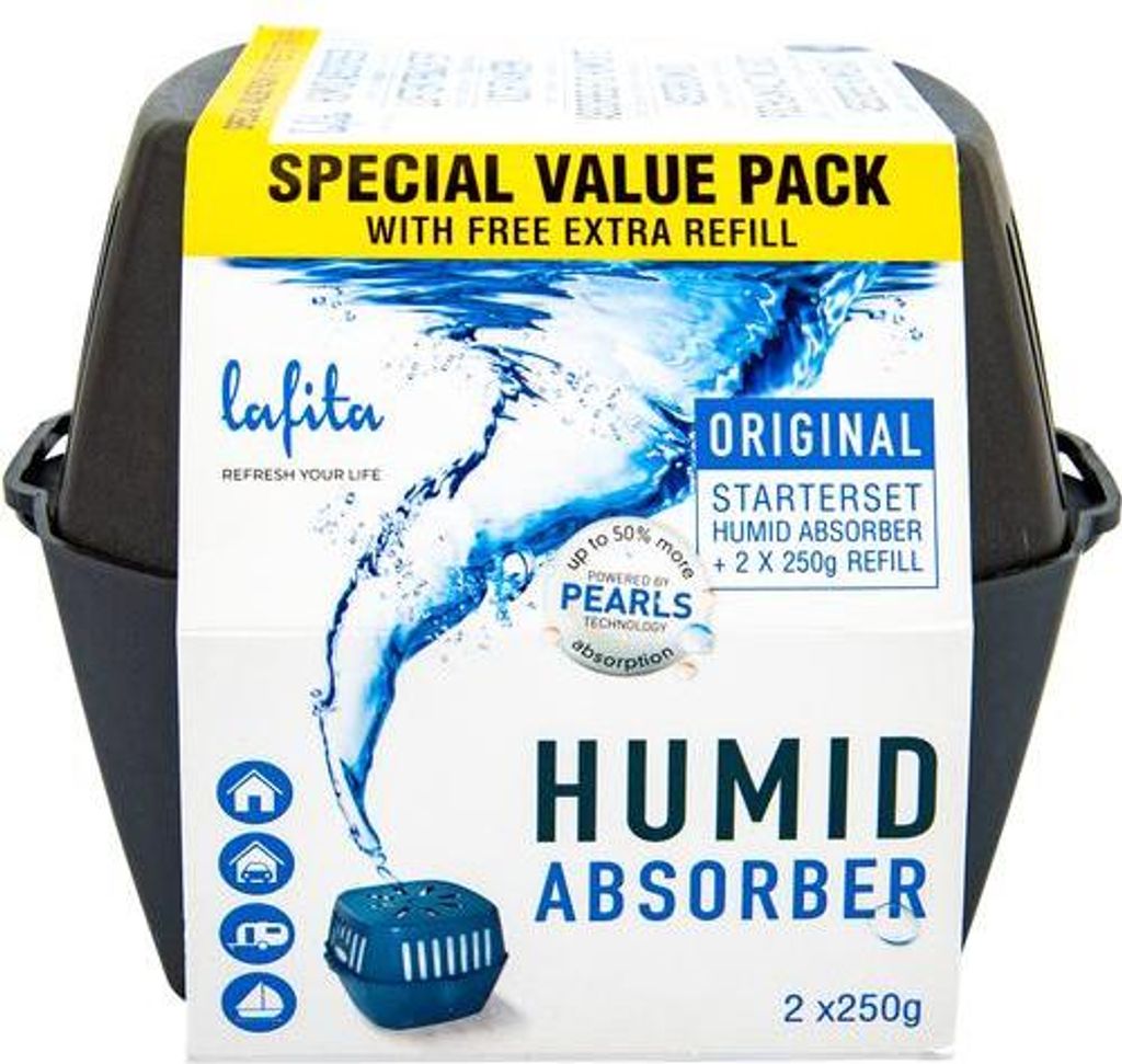 Absorbeur D'humidité Lafita 2X250G Image du produit 
