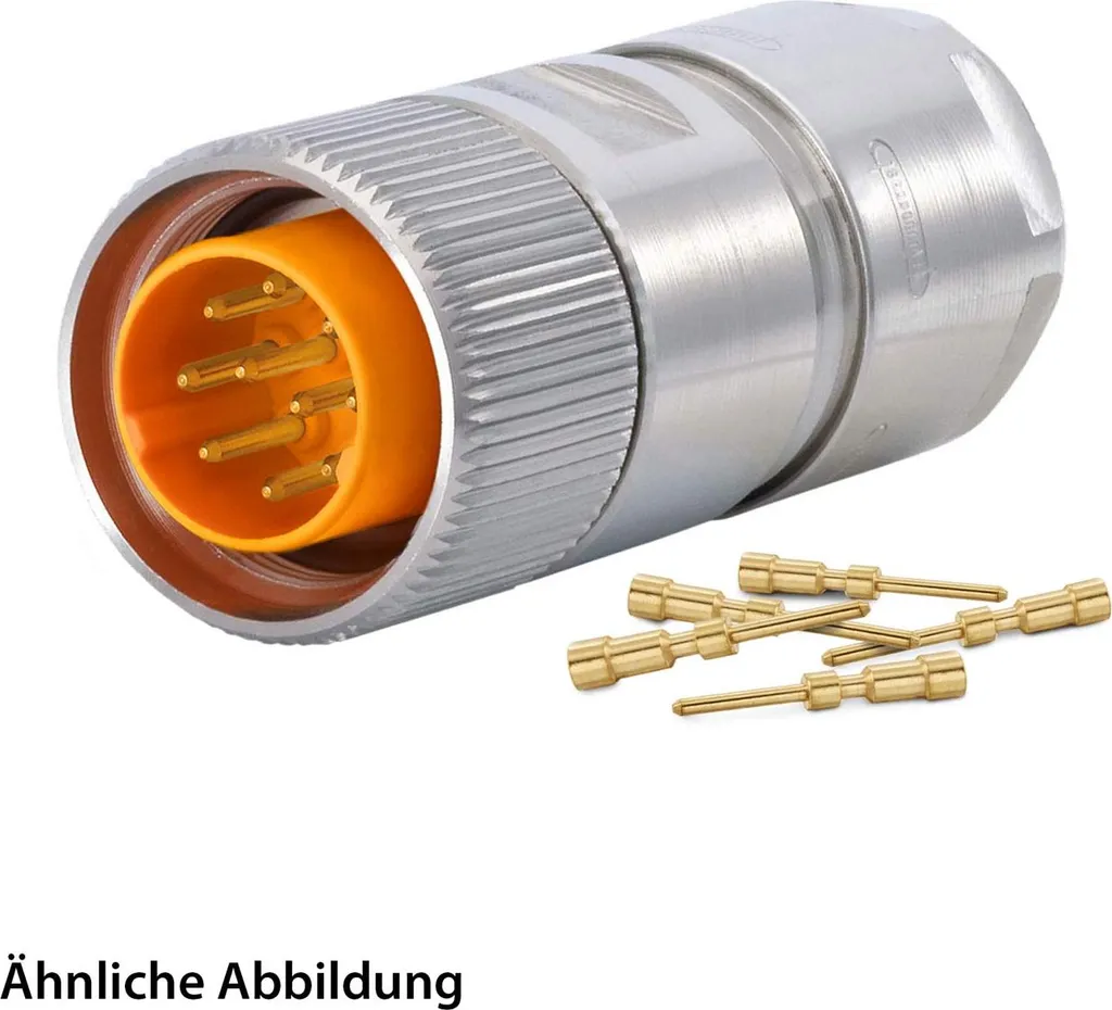 HUMMEL M16 INOX 6+PE: Connettore Industriale Alta Resistenza Crimpare