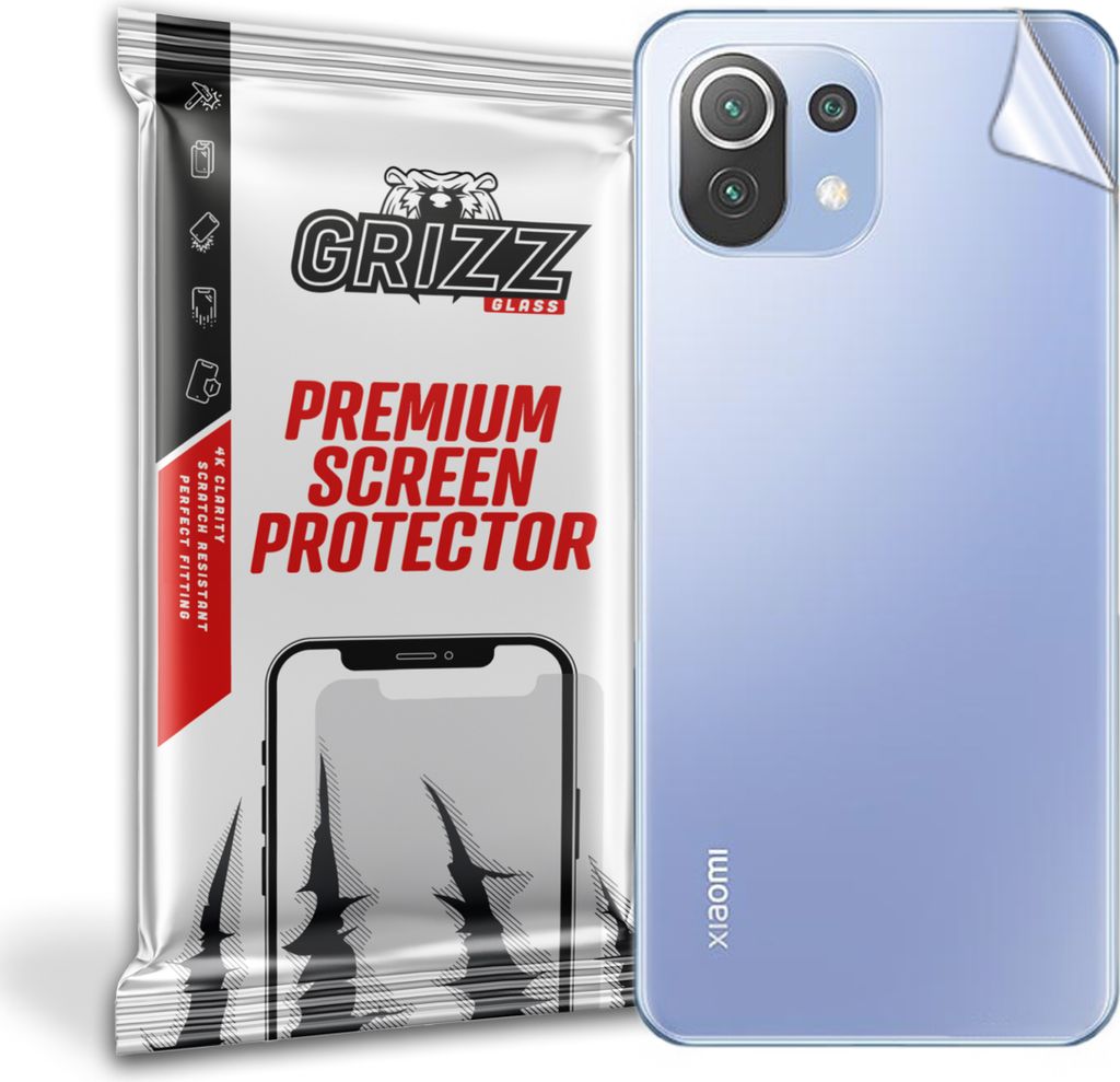 Folie für die Rückseite GrizzGlass SatinSkin für Xiaomi 11 Lite 5G