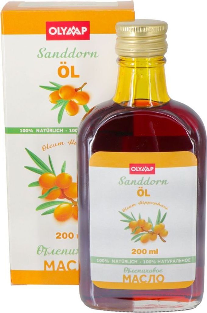 Sanddorn Öl 200ml  Pflanzenöl Produktbild 