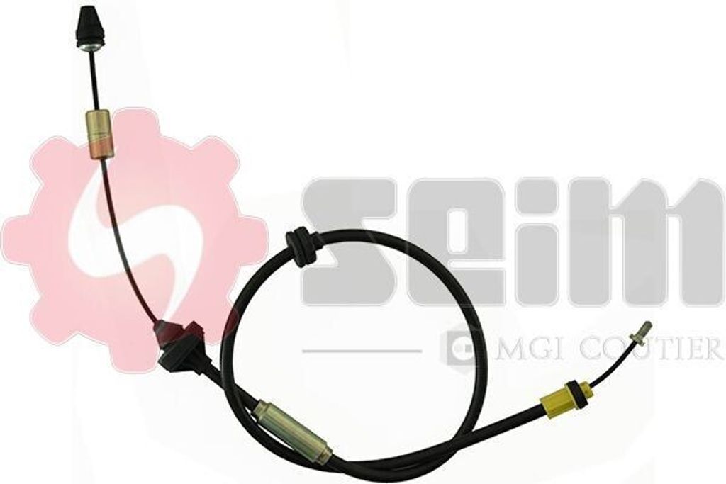 SEIM 401160 Kupplungsseil Seilzug für RENAULT 21 Stufenheck (L48) 1230/890mm