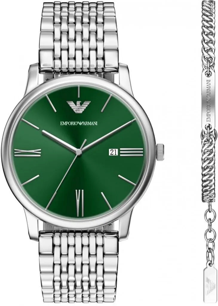 Coffret Cadeau Homme Emporio Armani AR80087SET : Montre Chic et Idée Look