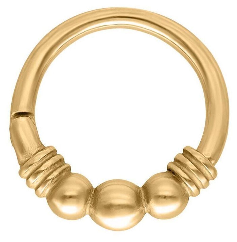 Wildcat Piercingringe - Esmeralda Clicker aus Produktbild 