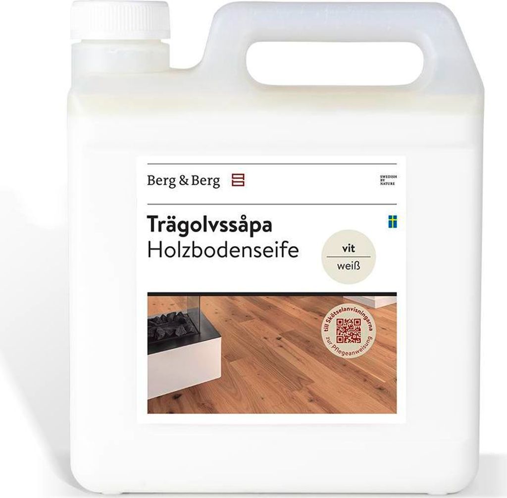 Berg & Berg Holzbodenseife Weiß 2500ml