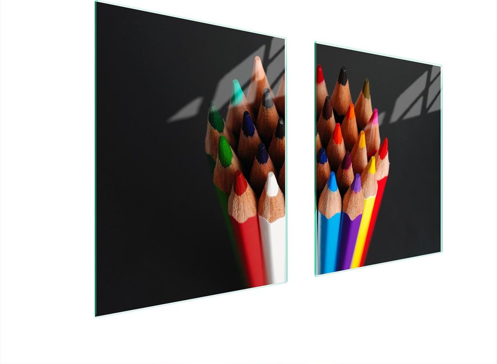 Glasschutzplatte Für Herd 85X52 Farbig