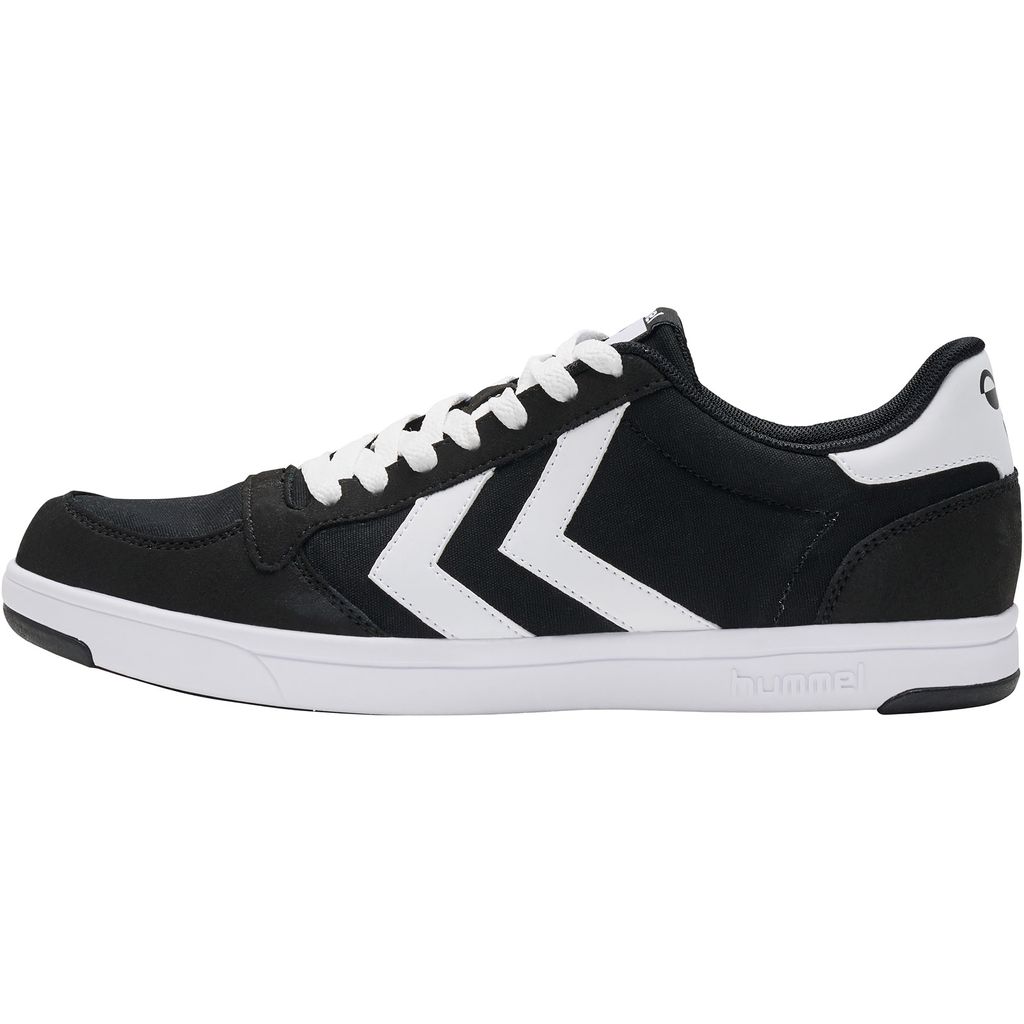 Hummel Stadil Light Canvas Sneaker Schuhe schwarz/weiß Produktbild 