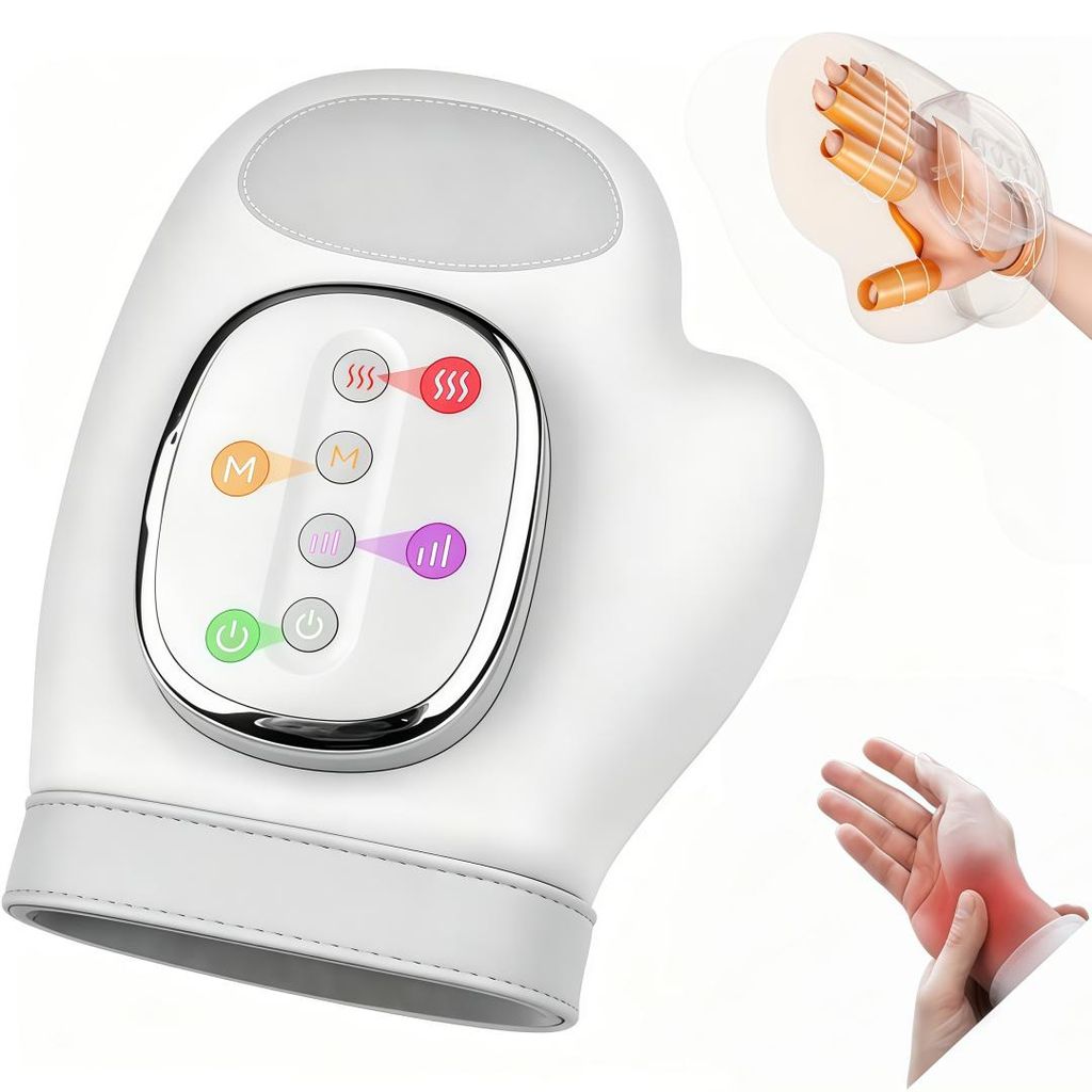 Handmassagegerät, Handschuhform mit Einzelfinger-Massage, 3 Produktbild 